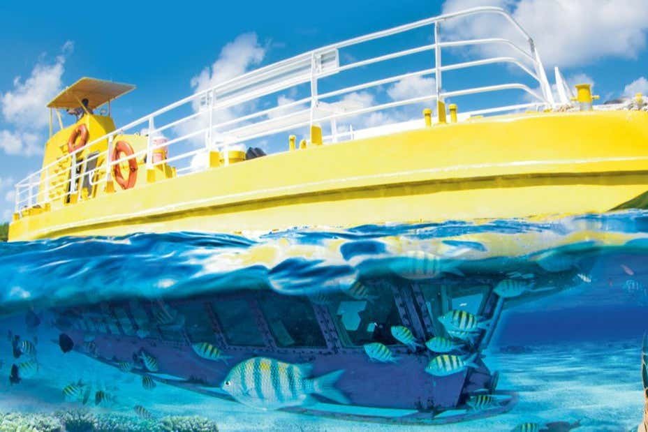 glass bottomed boat