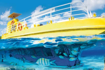 glass bottomed boat